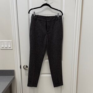 Zara Women’s Charcoal Straight Leg Trouser